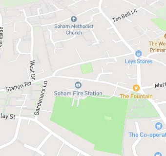 map for Soham Bowls Club