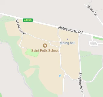 map for Kitchen At Saint Felix School