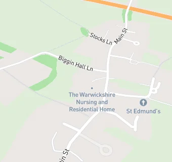 map for Thurlaston Meadows Care Home