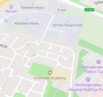 map for Cromwell Park Primary School