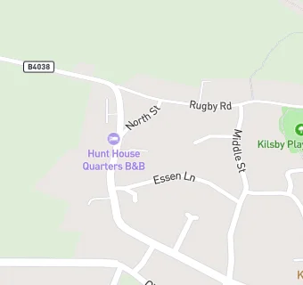 map for Kilsby Village Shop