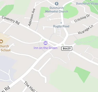 map for Dunchurch Fish Bar