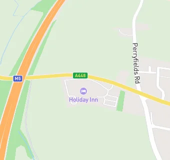 map for Holiday Inn Bromsgrove