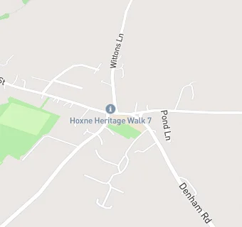 map for St Edmunds Primary School