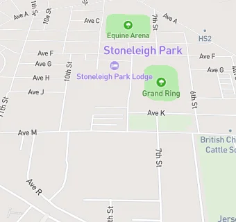 map for Grandstand Stoneleigh Events Ltd