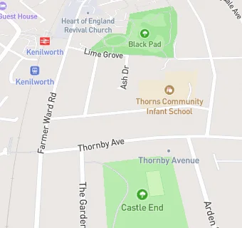 map for Educaterers Ltd at Thorns Community Infant School