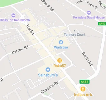 map for Sainsbury's  Superstore