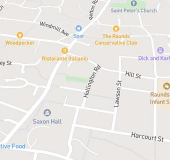 map for Kingswood House Residential Home