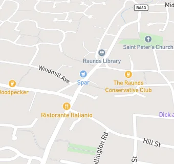 map for Burnawn House Dental Surgery