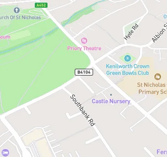 map for Abbey Hill United Reformed Church