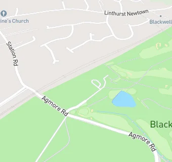 map for Blackwell Golf Club