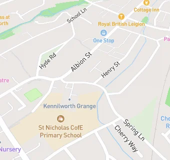 map for Kenilworth Grange Nursing Home