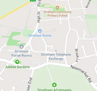 map for Stretham Surgery