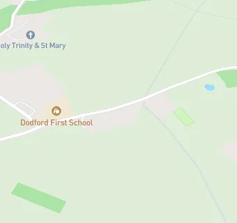 map for Dodford First School