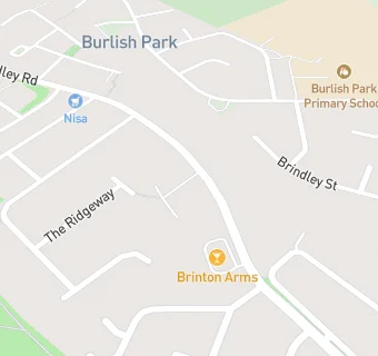 map for The Brinton Arms