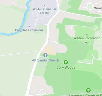 map for Wilden All Saints CofE Primary School