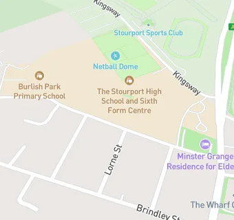 map for Burlish Park Primary School (After School Club)