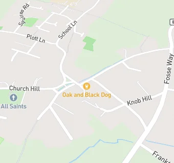 map for the oak and black dog