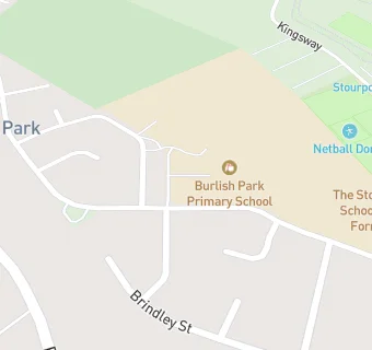 map for Burlish Park Primary School