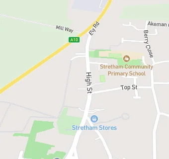 map for Stretham Convenience Stores Ltd