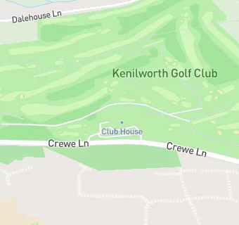 map for Kenilworth Golf Club