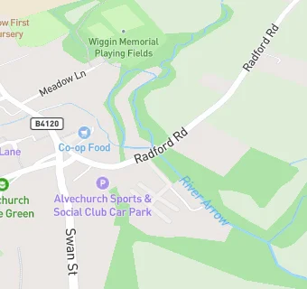 map for The Alvechurch Inn