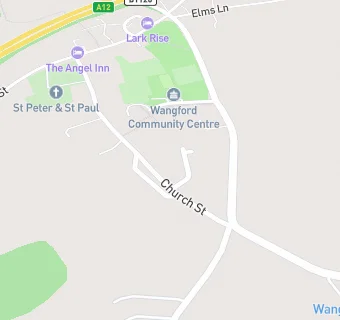 map for Longshore Surgeries - Wangford