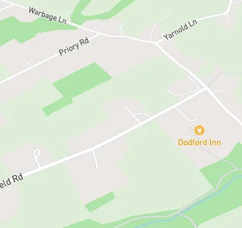 map for The Dodford Inn