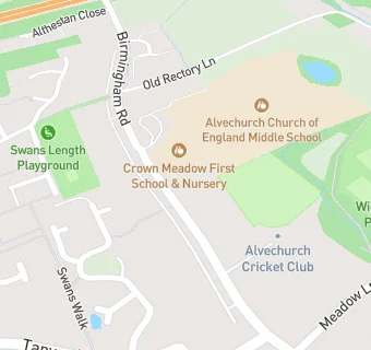 map for Steps Before & After School Club At Alvechurch Middle Sch