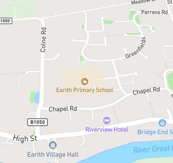 map for Earith Primary School