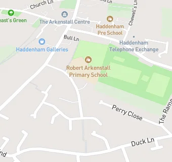 map for Robert Arkenstall Primary School