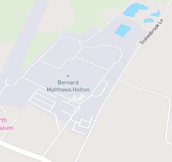 map for Bernard Matthews - Staff Canteen