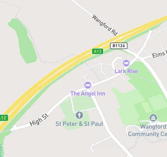 map for The Angel Inn