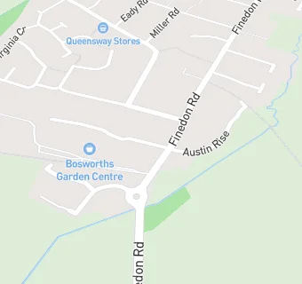 map for Bosworths Garden Centre