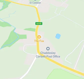 map for Chaddesley Corbett Endowed Primary School