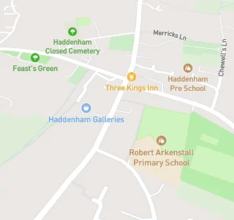 map for Haddenham Arts Centre Cafe