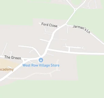 map for West Row Village Store Ltd