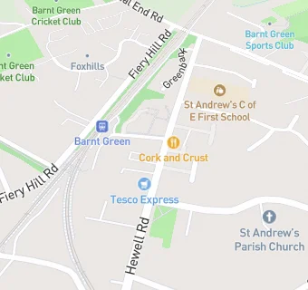 map for Barnt Green Pharmacy