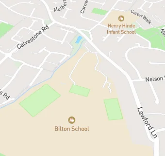 map for Bilton School