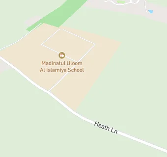 map for Madinatul Uloom Al Islamiya School