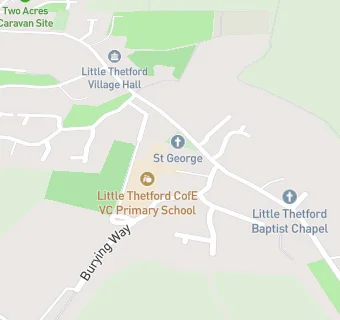 map for Little Thetford CofE Primary School