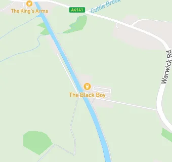 map for The Black Boy