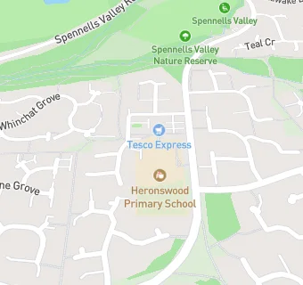 map for Shire Services At Heronswood Primary School