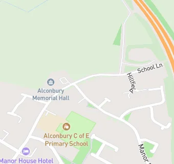 map for Alconbury Surgery