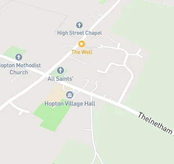 map for Hopton Church of England Voluntary Controlled Primary School