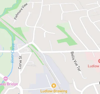 map for Mydentist, New Road, Ludlow