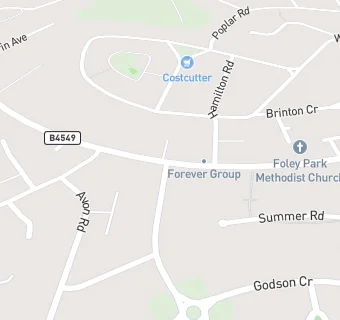 map for Sutton Park Dental Centre