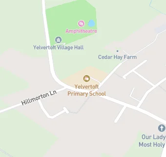 map for Yelvertoft Primary School