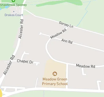 map for Solihull Catering Services At Meadow Green Primary School