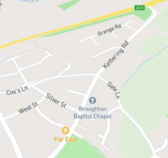 map for Broughton Lunch Club